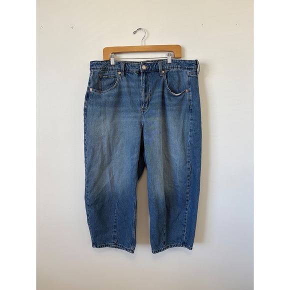 Universal Thread Women's High-Rise Easy Barrel Ankle Jeans  – Size 17 Short - Picture 2 of 7